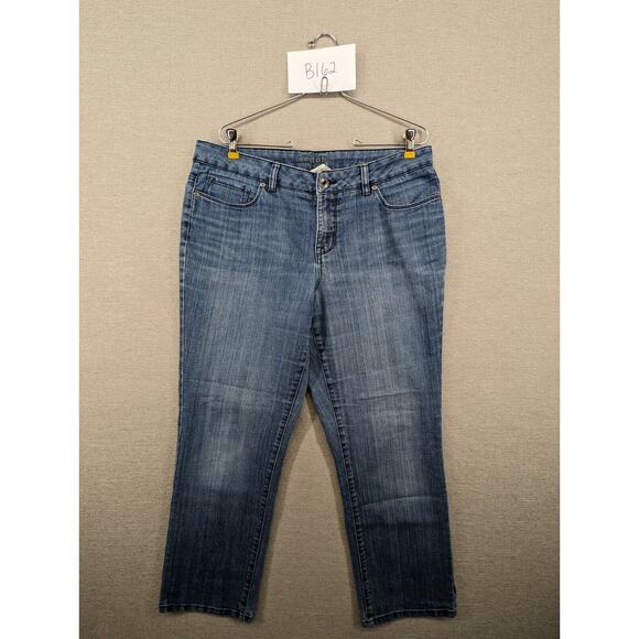 Sonoma Blue Jeans Size 12 Short Original Straight -0424B162 - Picture 8 of 8